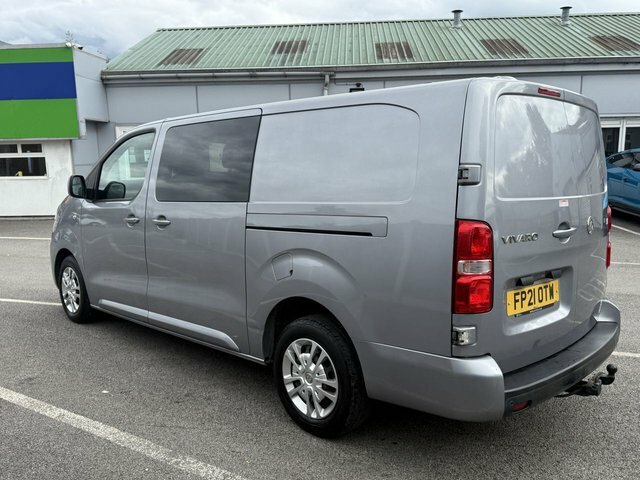 Vauxhall Vivaro 2.0 Turbo D 3100 Sportive Crew Van Double Cab FP21OTW Grey #5