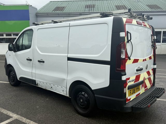 Vauxhall Vivaro 1.6 Cdti 2900 Panel Van L1 H1 Eu FJ18YYS White #5