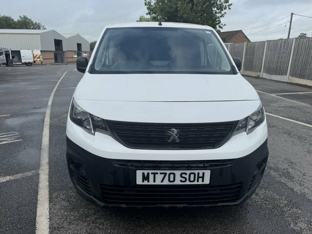 Peugeot Partner 1.5 Bluehdi 1000 Professional Standard Panel Van 5 MT70SOH White #3
