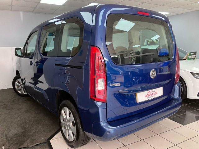 Vauxhall Combo Life 1.2 Turbo Gpf Energy Mpv Euro 6 DN69KGG Blue #6