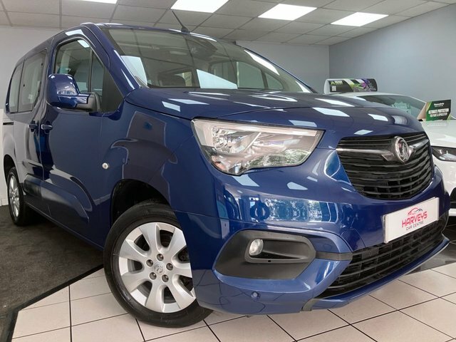 Vauxhall Combo Life 1.2 Turbo Gpf Energy Mpv Euro 6 DN69KGG Blue