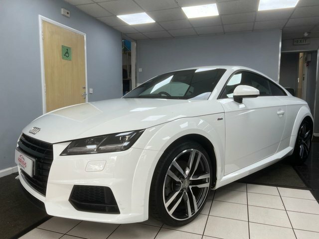 Audi TT 1.8 Tfsi S Line Coupe Euro 6 S BT17VVM White #6