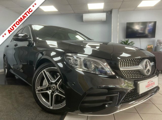 Mercedes-Benz C Class 2.0 C300 Amg Line Premium Saloon G-tr Black