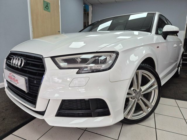 Audi A3 1.4 Tfsi Cod S Line Sportback Eu RV66UAM White #6