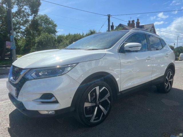 Nissan Qashqai 1.6 Dig-t Tekna Suv Euro 6 S S EK18CMY White #5
