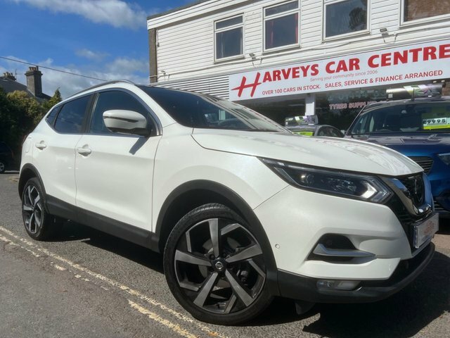 Nissan Qashqai 1.6 Dig-t Tekna Suv Euro 6 S S EK18CMY White #2