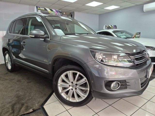 Volkswagen Tiguan 2.0 Tdi Bluemotion Tech Match Edition Suv Dies LT16WWF Grey #3