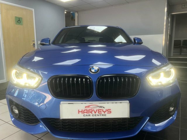BMW 1 Series 1.5 118I Gpf M Sport Shadow Edition Hatchback RJ19EXN Blue #4