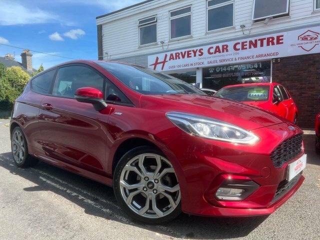 Ford Fiesta 1.0T Ecoboost St-line Edition Hatchback Red #2