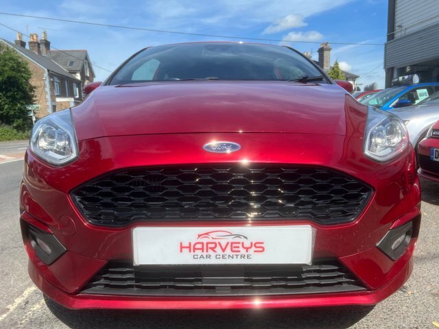 Ford Fiesta 1.0T Ecoboost St-line Edition Hatchback Red #4
