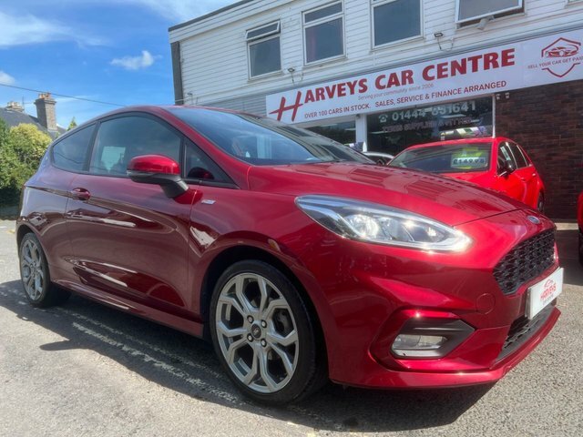 Ford Fiesta 1.0T Ecoboost St-line Edition Hatchback Red #3