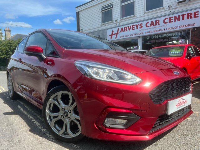 Ford Fiesta 1.0T Ecoboost St-line Edition Hatchback Red