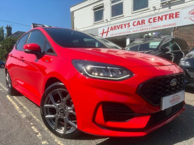 Ford Fiesta 1.0 Ecoboost Titanium 5Dr, Under 350 Miles, Januar Grey #1