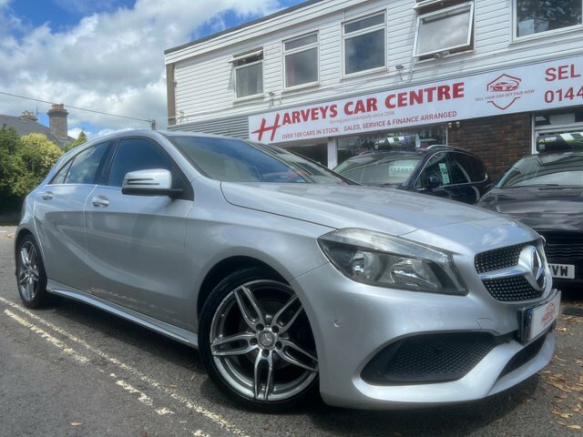 Mercedes-Benz A Class 1.6 A180 Amg Line Executive Hatchback Silver #2