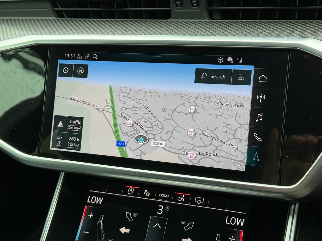 Audi A7 Black Edition Black #5