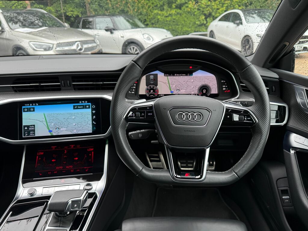 Audi A7 Black Edition Black #6