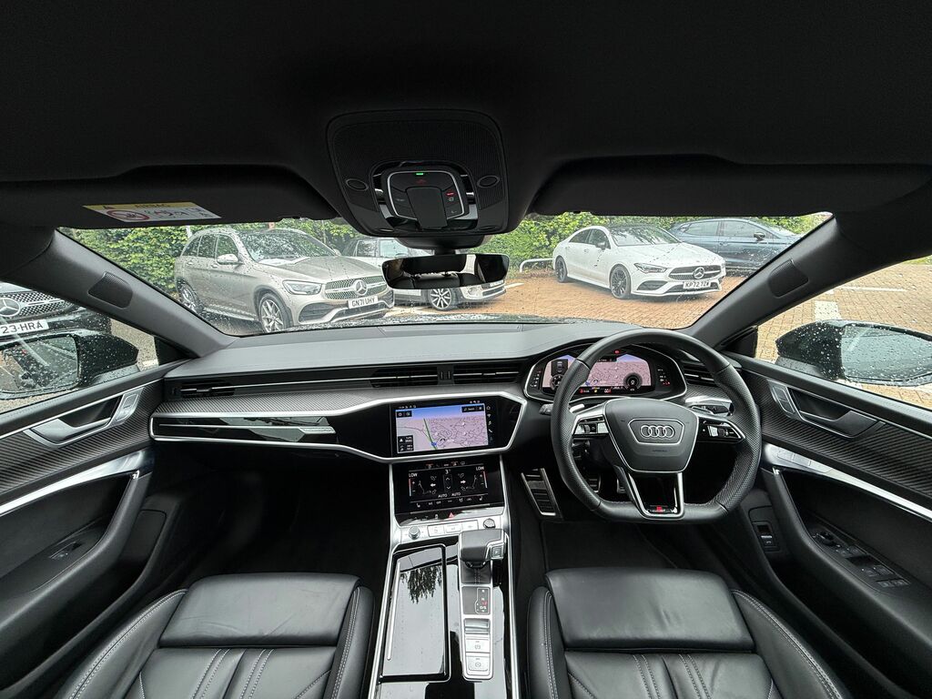 Audi A7 Black Edition Black #3