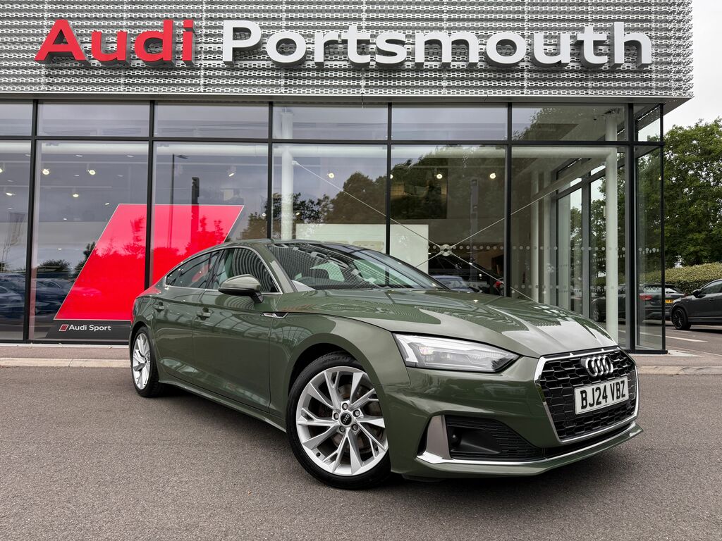 Audi A5 Sport Green
