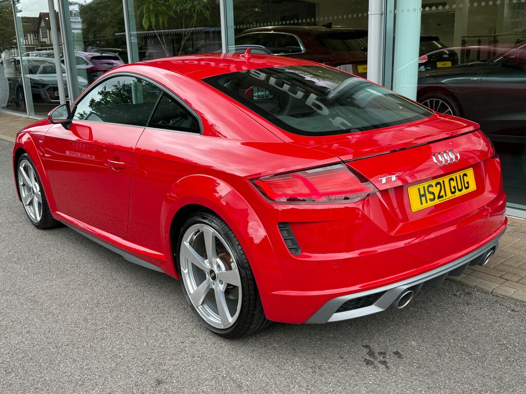 Audi TT S Line HS21GUG Red #6