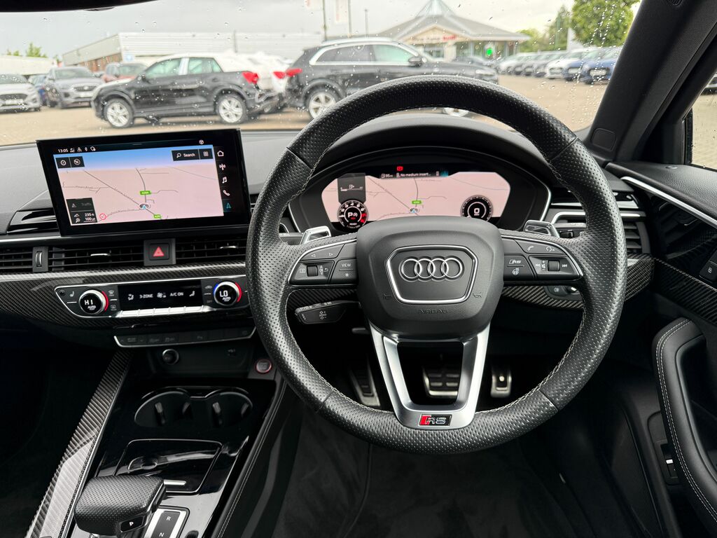 Audi RS4 Carbon Black Black #5