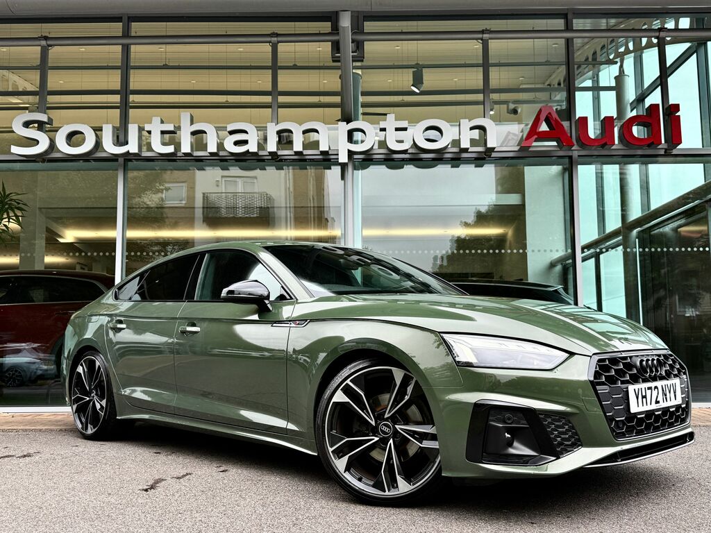 Audi A5 Black Edition Green