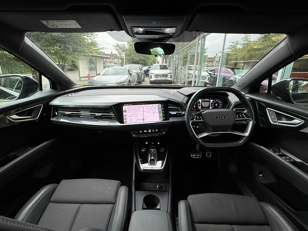 Audi Q4 E Tron S Line NL23LPJ Black #3