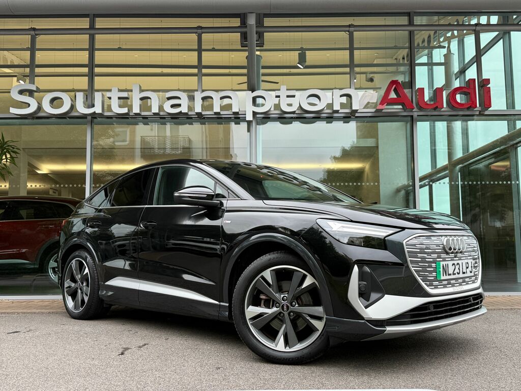Audi Q4 E Tron S Line NL23LPJ Black
