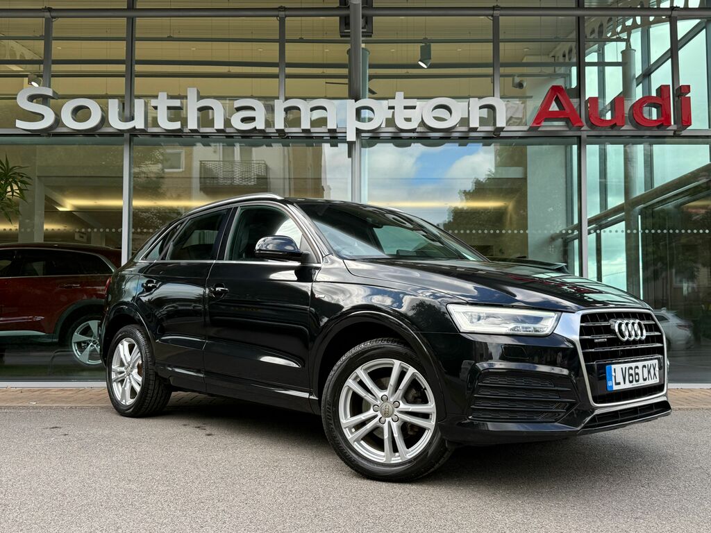 Audi Q3 S Line Navigation Black