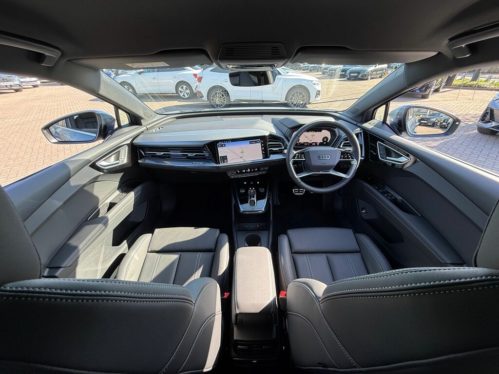 Audi Q4 E Tron S Line Blue #3