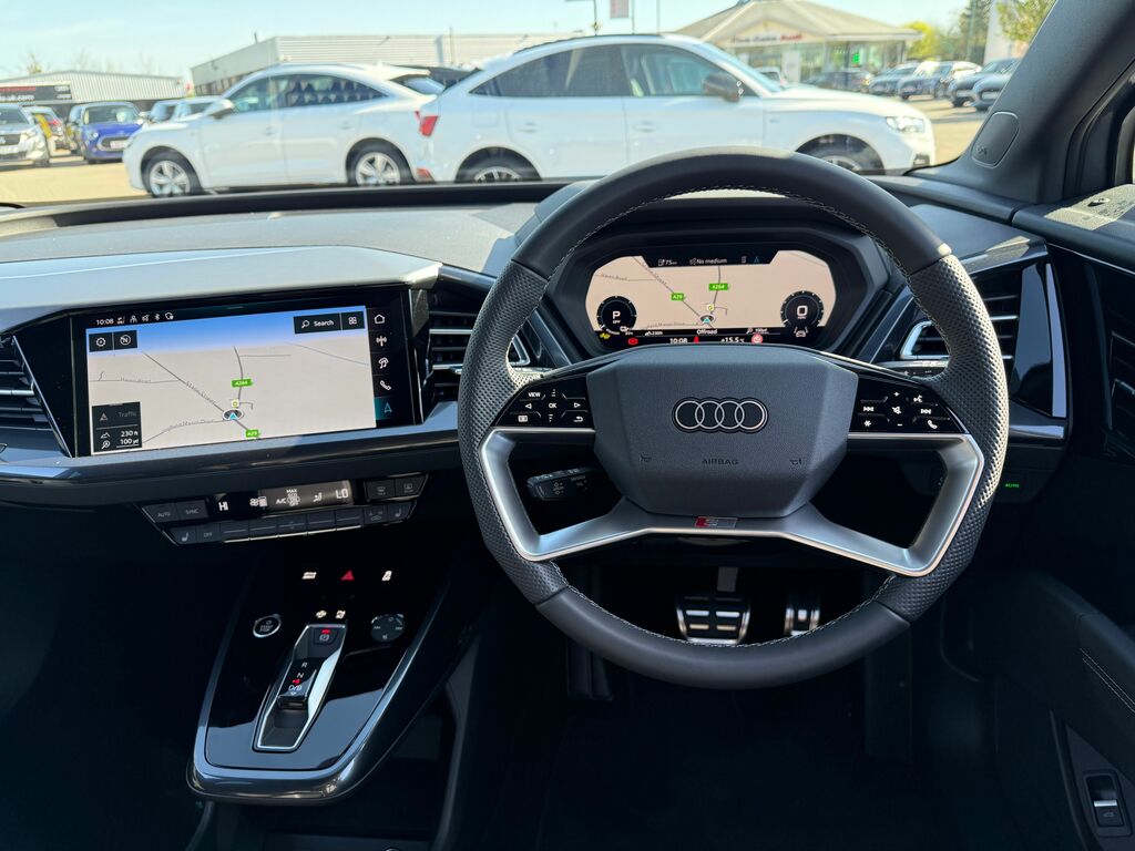Audi Q4 E Tron S Line Blue #6
