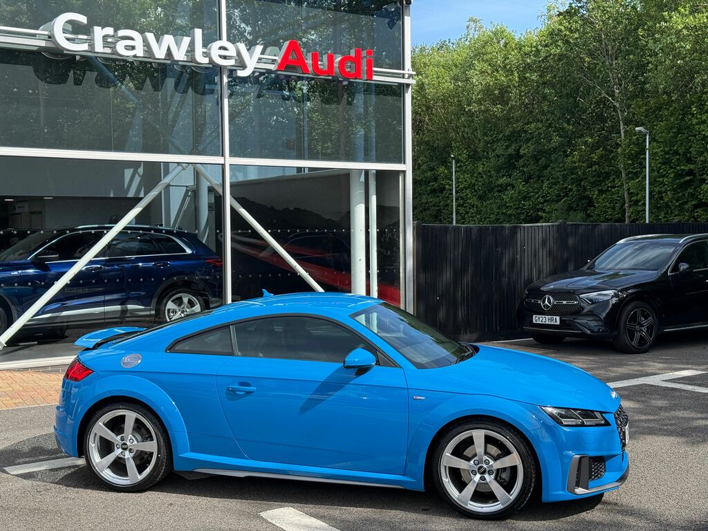 Audi TT S Line Blue