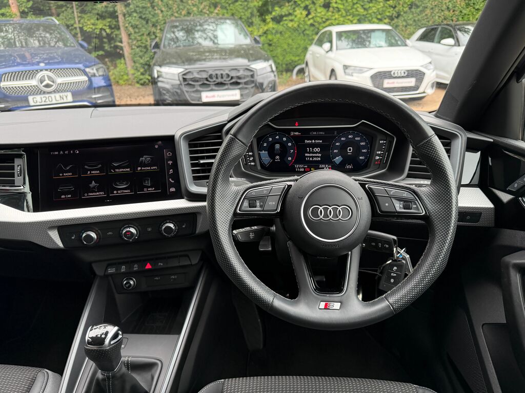 Audi A1 S Line GV23YRA Black #5