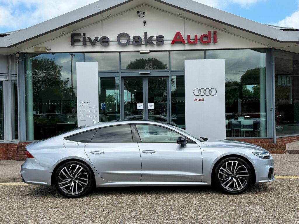 Audi A7 Black Edition Black #2