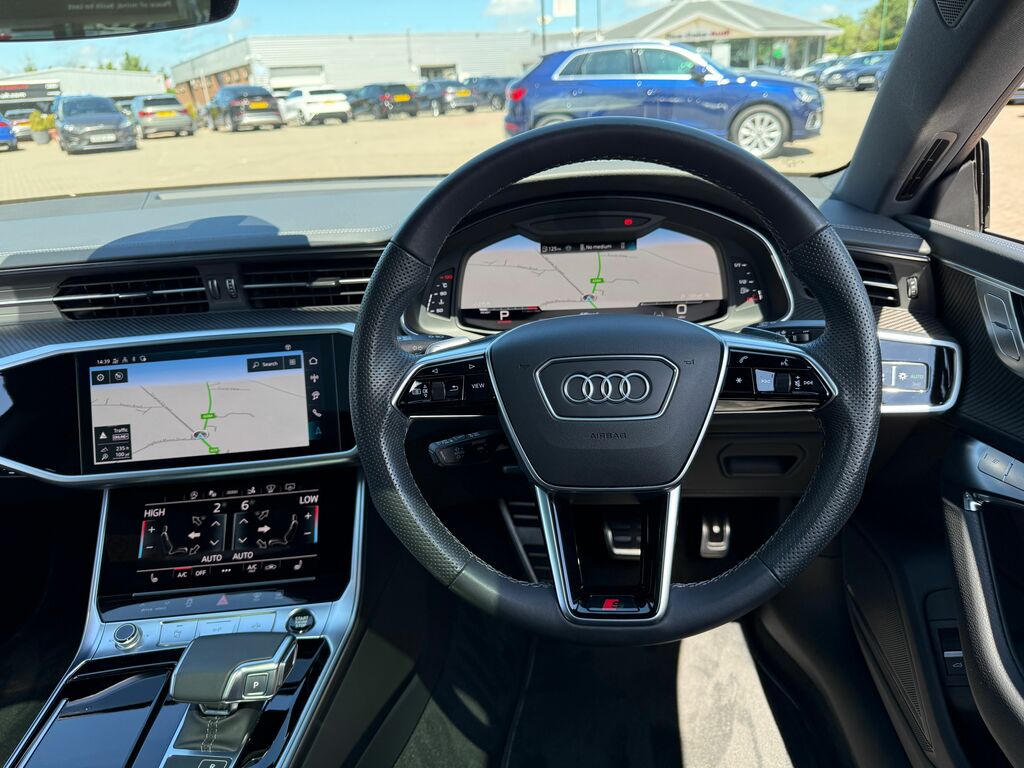 Audi A7 Black Edition Black #6