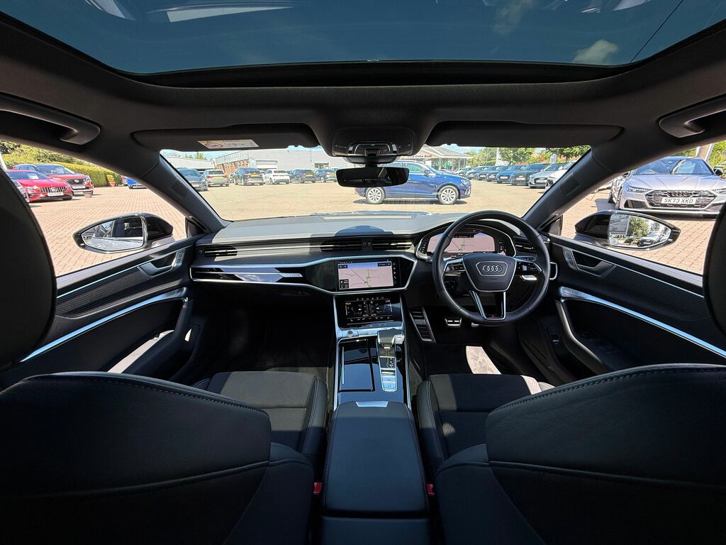 Audi A7 Black Edition Black #3
