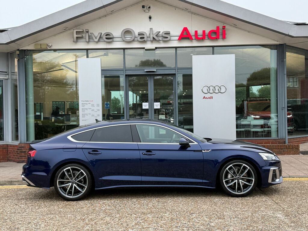 Audi A5 S Line KM24ETR Blue #2