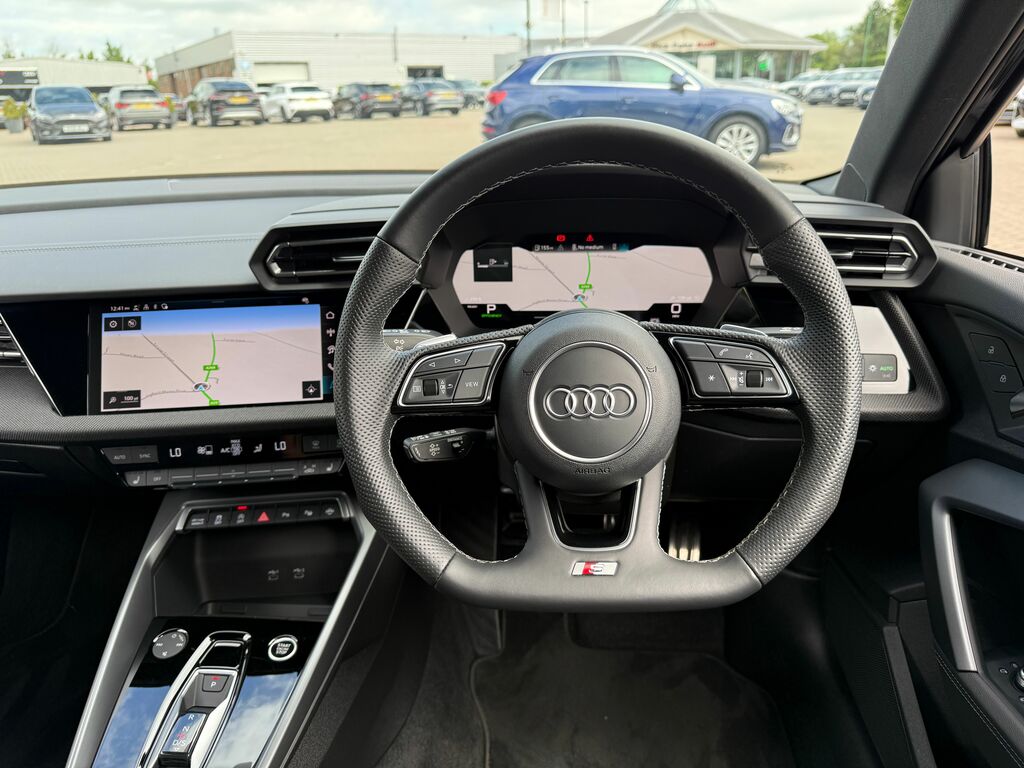 Audi A3 Black Edition Black #6
