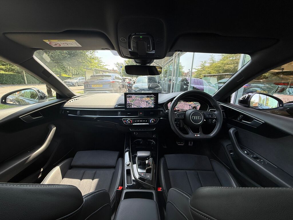 Audi A5 Black Edition Black #3