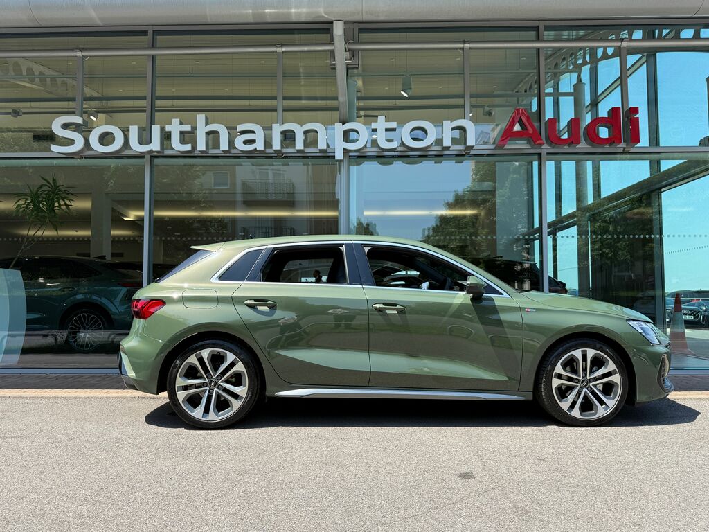 Audi A3 S Line Green #2