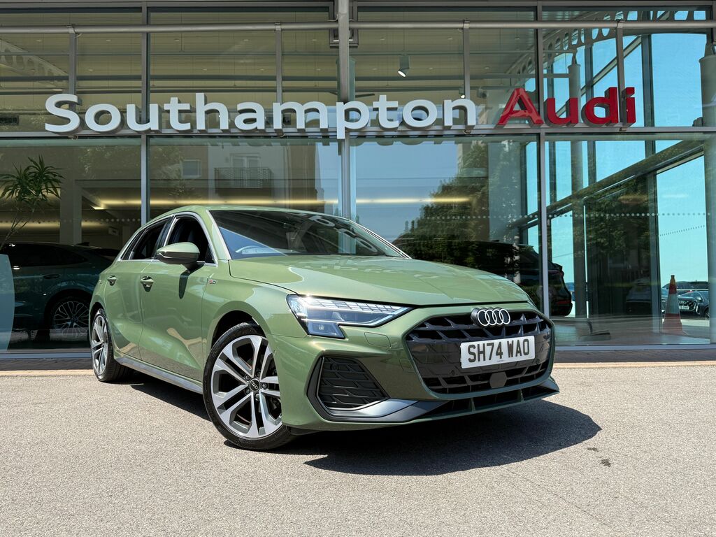 Audi A3 S Line Green