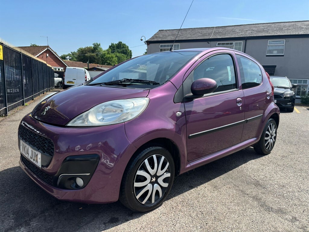 Peugeot 107 1.0 12V Active Hatchback 2 Tronic Euro VK14JUW Purple #6