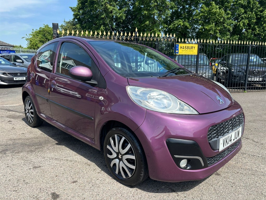 Peugeot 107 1.0 12V Active Hatchback 2 Tronic Euro Purple