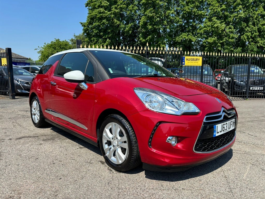 Citroen DS3 1.6 Vti Dstyle Hatchback Euro 5 1 Red