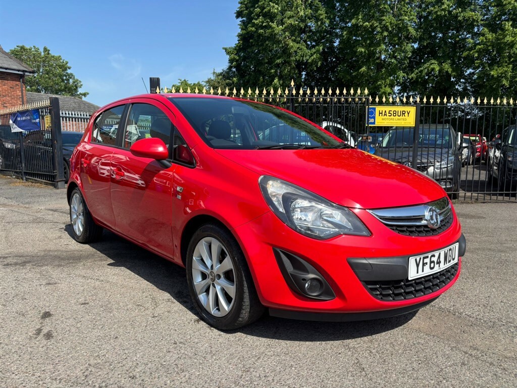 Vauxhall Corsa 1.2 16V Excite Hatchback Euro 5 Red