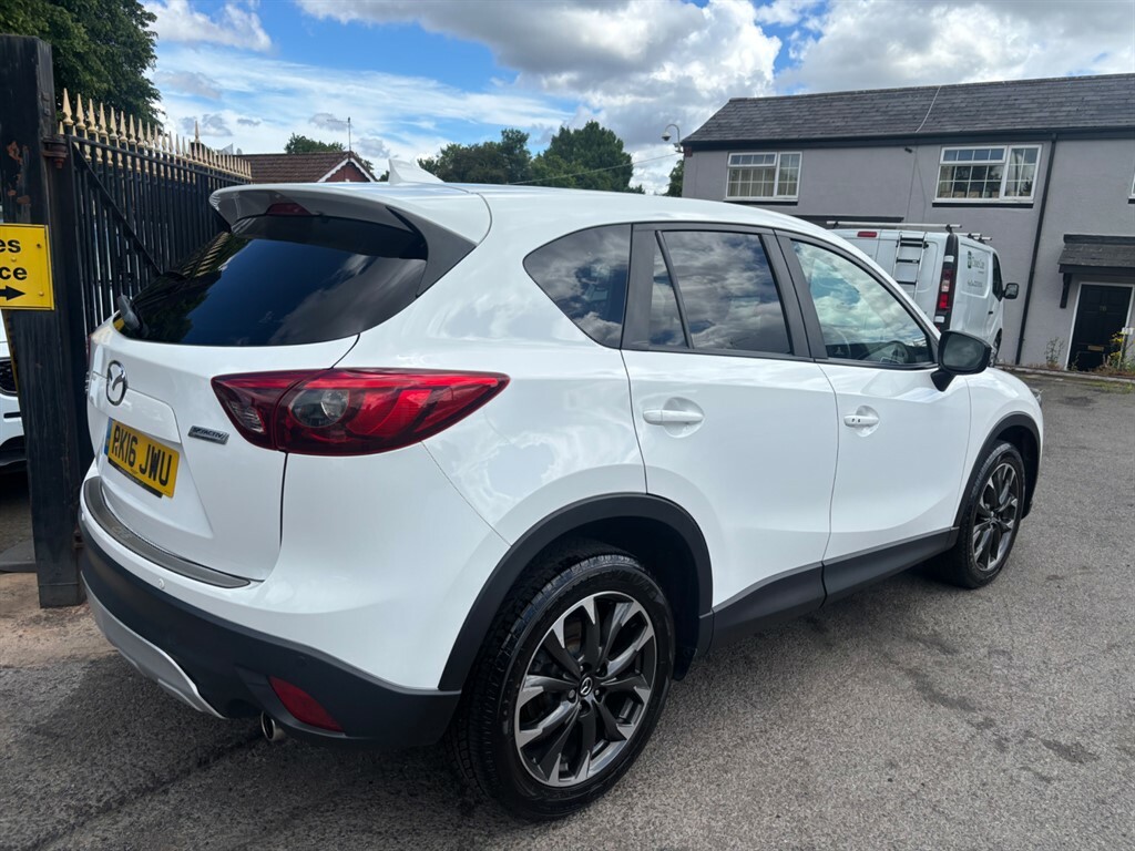 Mazda CX-5 2.2 Skyactiv-d Sport Nav Suv 4Wd RK16JWU White #5