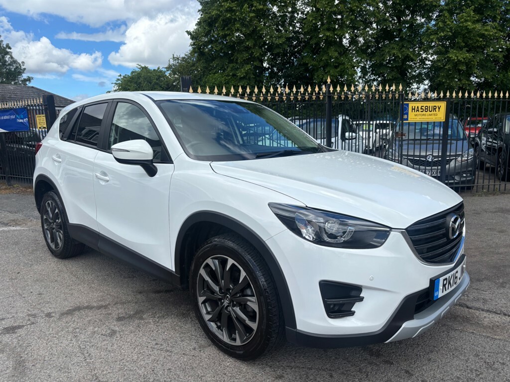 Mazda CX-5 2.2 Skyactiv-d Sport Nav Suv 4Wd White