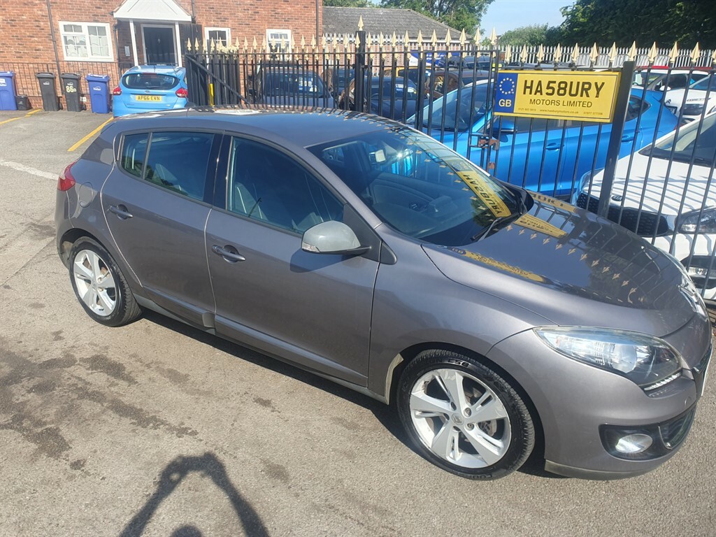 Renault Megane 1.5 Dci Dynamique Tomtom Hatchback Manu Grey