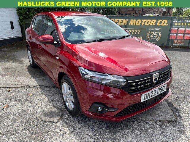 Dacia Sandero 1.0 Tce Comfort Hatchback Euro 6 Red