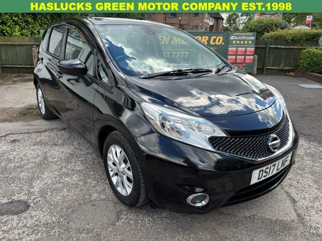 Nissan Note 1.5 Dci Acenta Premium Hatchback Black