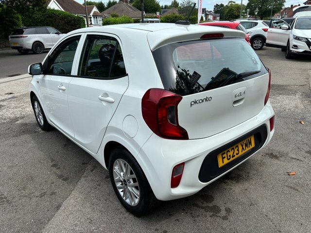 Kia Picanto 1.0 Dpi 2 Hatchback Euro 6 S S FG23XMM White #6